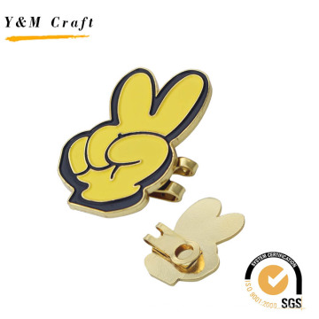 2016 Victory Sign Badges and Clamps Pin de solapa para regalos de niños